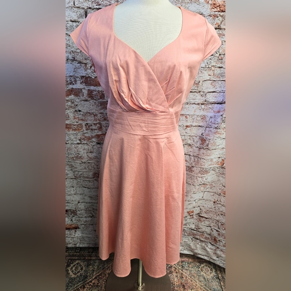 Bbonline Blush Classic Fit to Flare Party Dress 2XL - Picture 2 of 6
